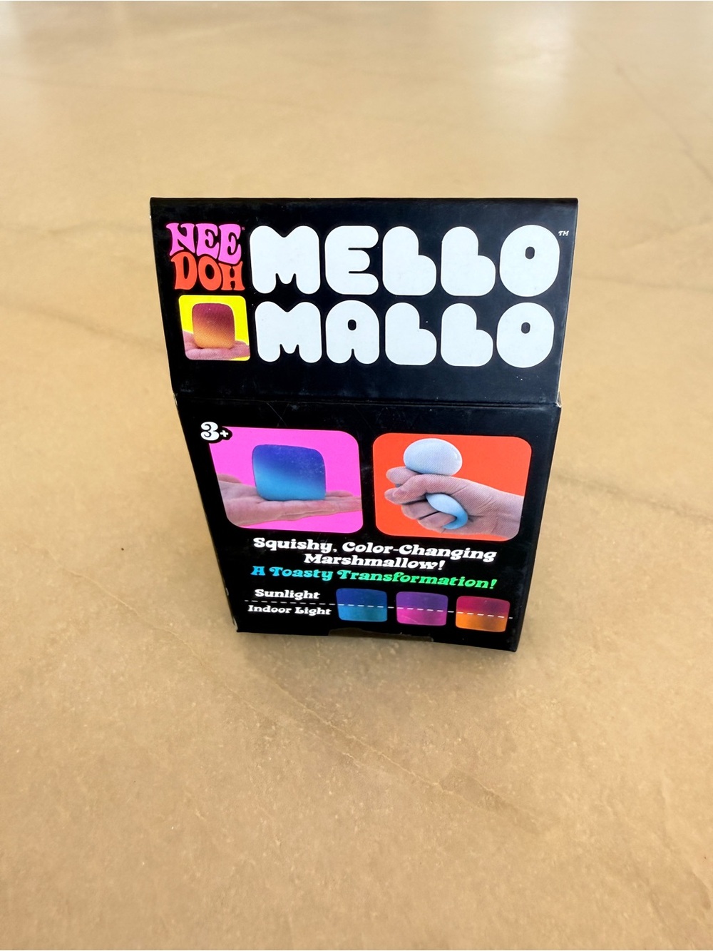 NWT NeeDoh Mello Mallo Pink Color Changing Squishy Sensory Fidget Toy Schylling - Picture 5 of 7